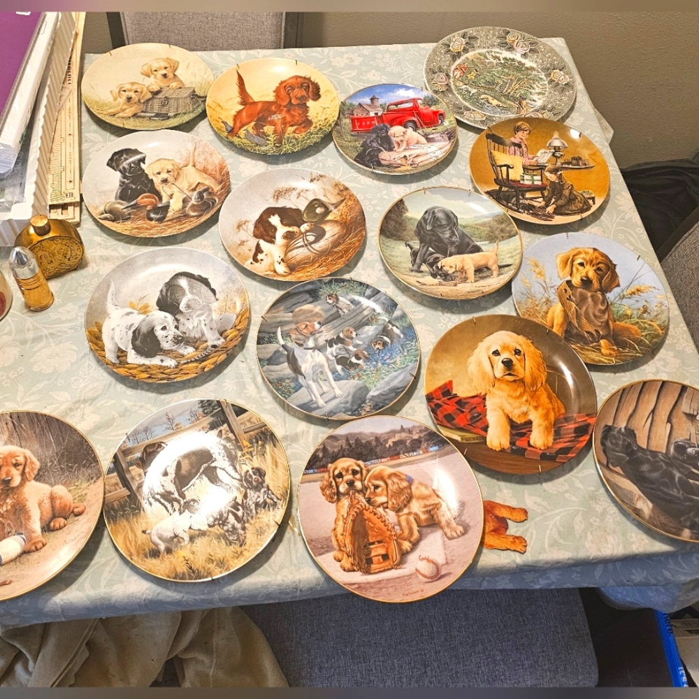 Vintage Collectors Plates